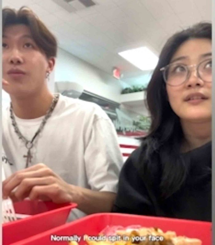 Jordan Douglas Krah allegedly also targeted Arine Kim and her friend Elliot Ha with a homophobic and racist rant at a San Ramon In-N-Out Burger. TIKTOK