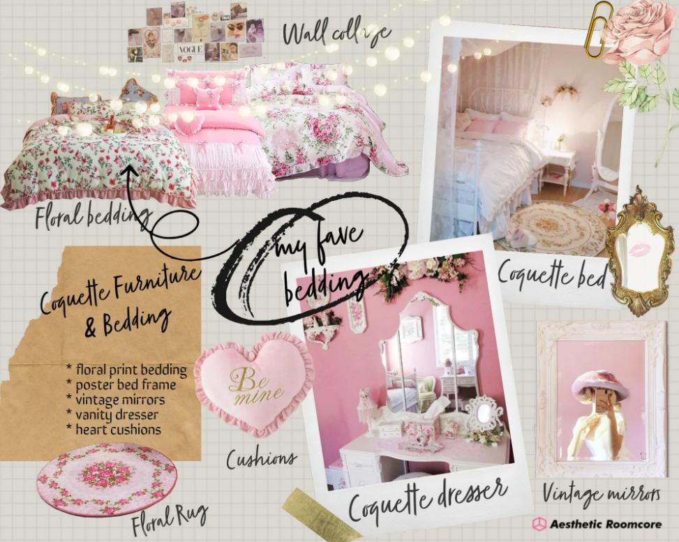 Darling Coquette  Pink room decor, Pretty room, Room ideas bedroom