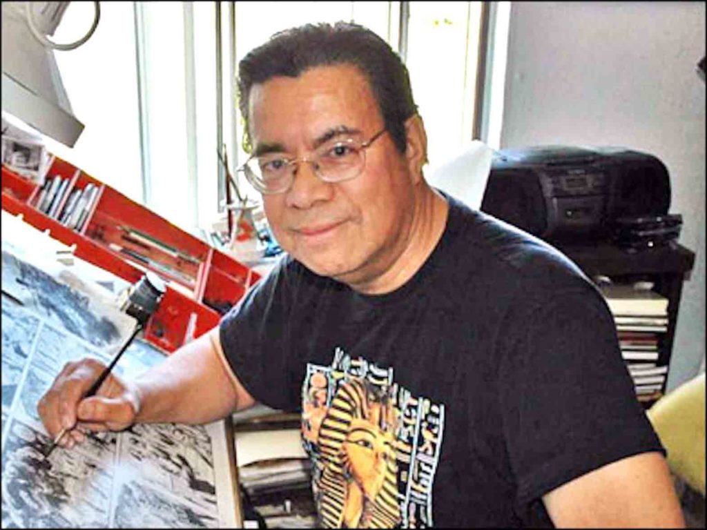Danny Bulanadi, who died last Nov. 3 in San Francisco of heart failure at 76, drew well-known superheroes like Captain America, the Fantastic Four and the Transformers. FACEBOOK