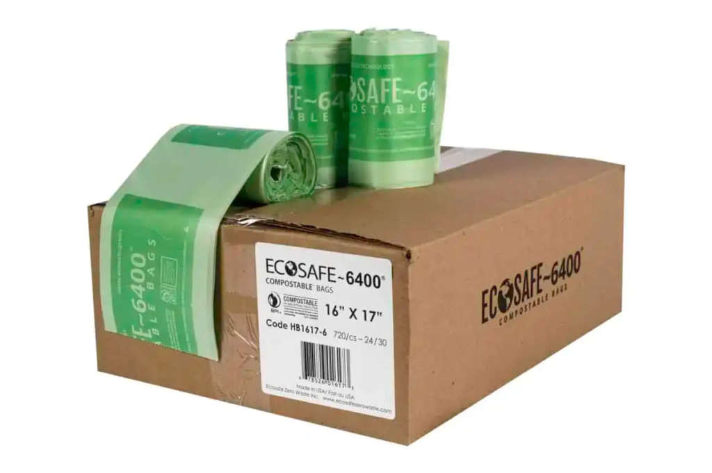 Green Paper Products 2.5 gal Certified Compostable Trash Bags