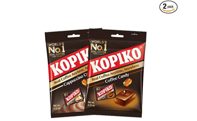 Kopiko Candy Variety Pack (Coffee and Cappuccino), 4.23 Ounce