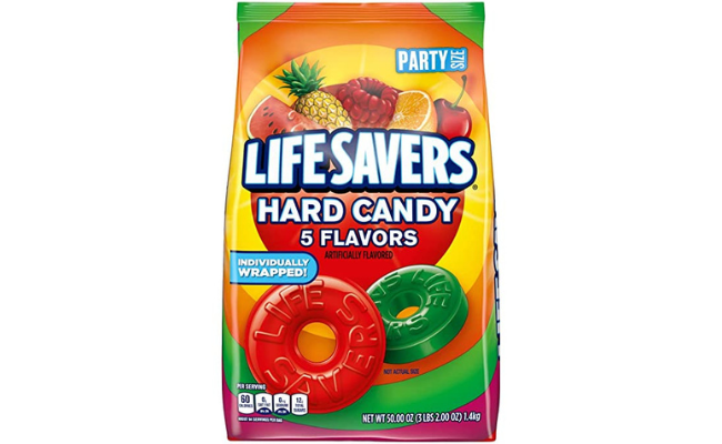LIFE SAVERS Hard Candy 5 Flavors, 50-Ounce Party Size Bag