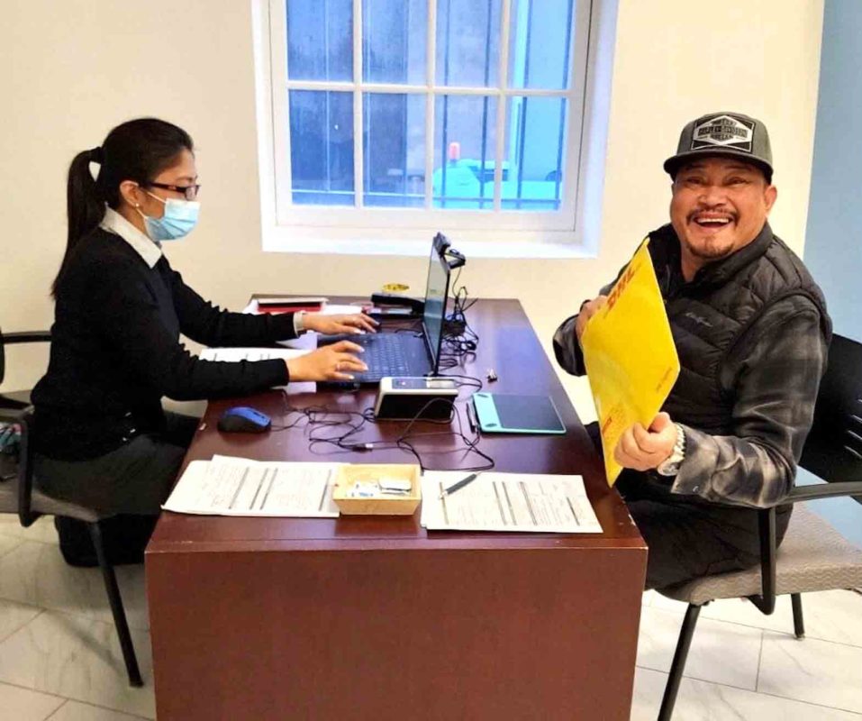 Alan D. Benasa of Dover, Delaware was the first OAV registrant for the 2025 Philippine National Elections in Washington, DC. CONTRIBUTED