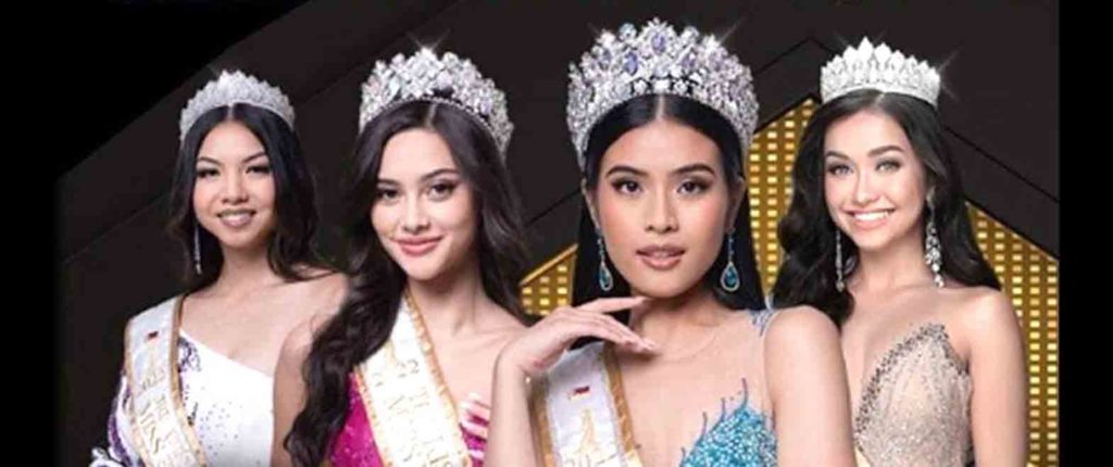 Miss Filipina International 2022, Blessa Ericha Figueroa (second from right), and her court. Who will be Miss Filipina International 2023? The search is on. CONTRIBUTED