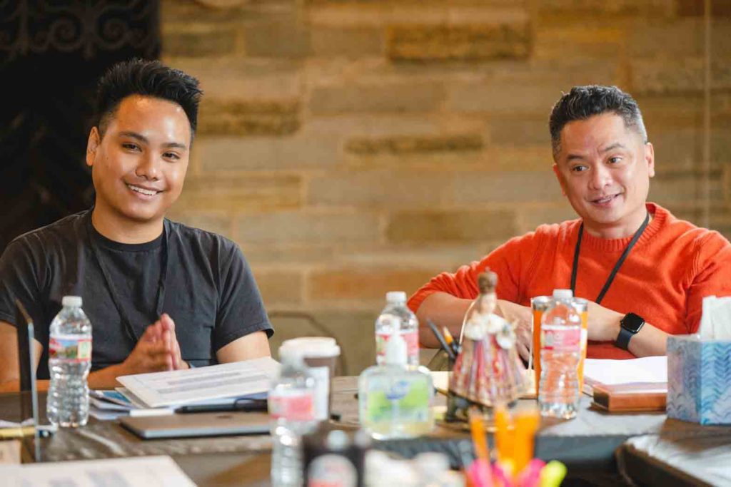 Filipino American theater artists. Playwright Nicholas Pilapil (left) and director Rodney To. CONTRIBUTED
