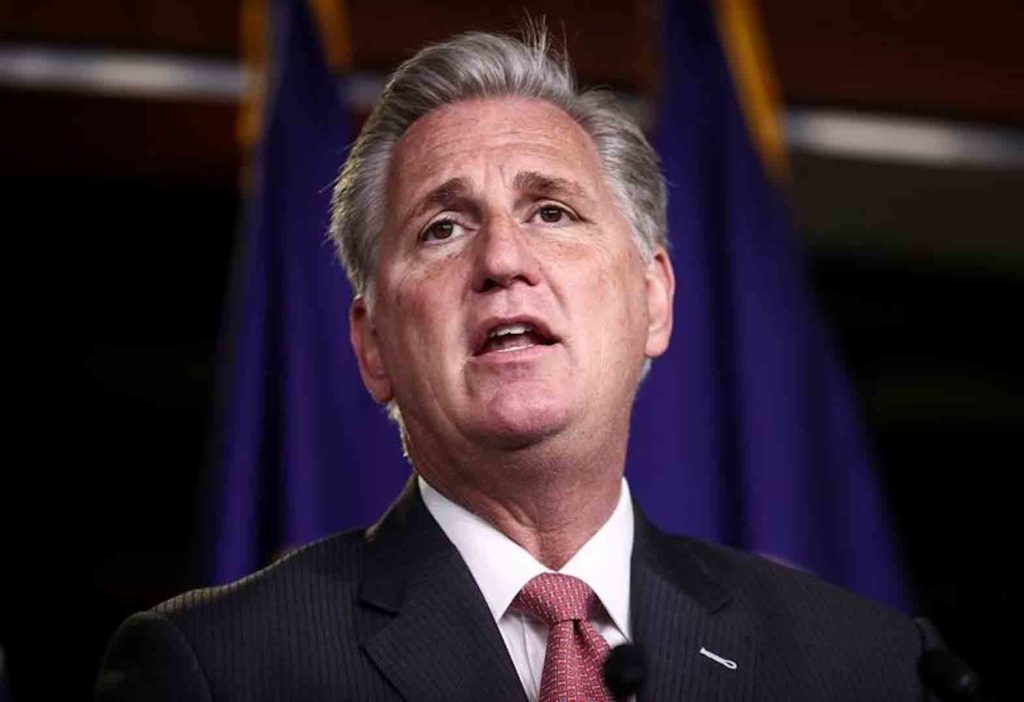 Kevin McCarthy (R-Bakersfield) became Speaker of the House by continuously losing power. REUTERS PHOTO