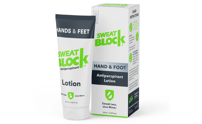 Quick-Dry Antiperspirant Lotions by SweatBlock
