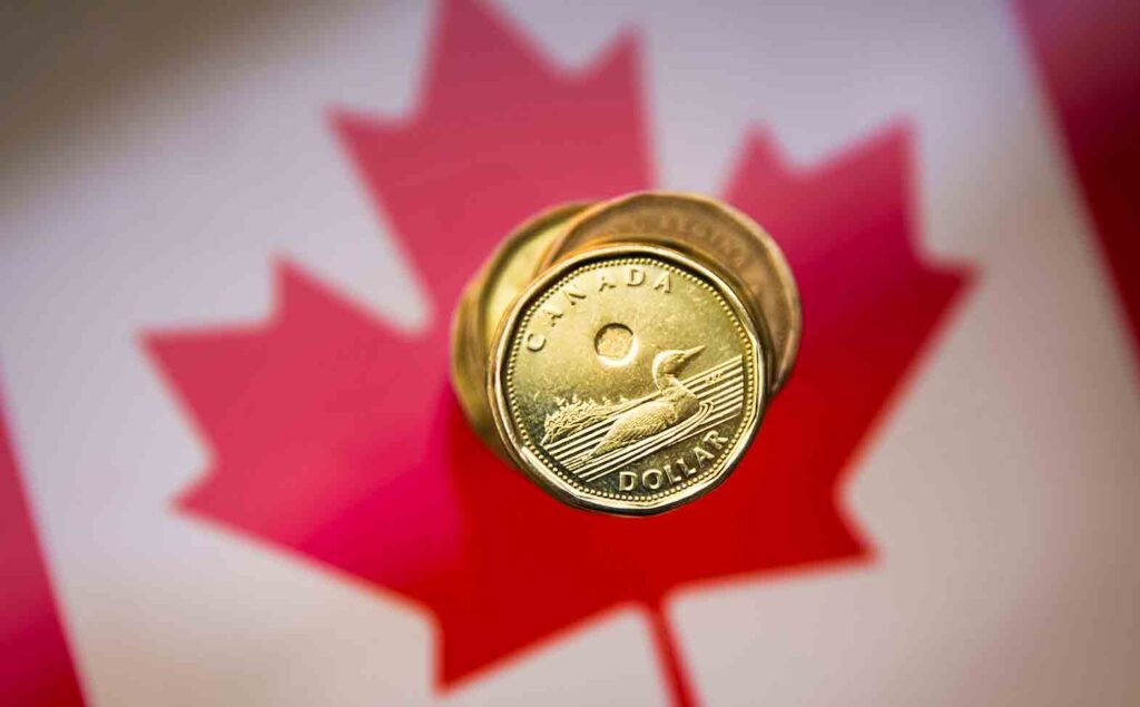 A Canadian dollar coin, commonly known as the "Loonie", is pictured in this illustration picture taken in Toronto, January 23, 2015. REUTERS/Mark Blinch 