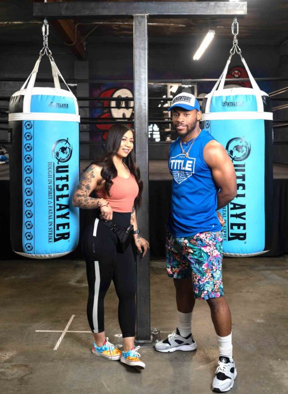 Business partners Kamille Manalo and Brandon Adams co-own Cannonnation Gym  & Fitness Center in Southern California. MICHAEL ARES/CANNONNATION GYM