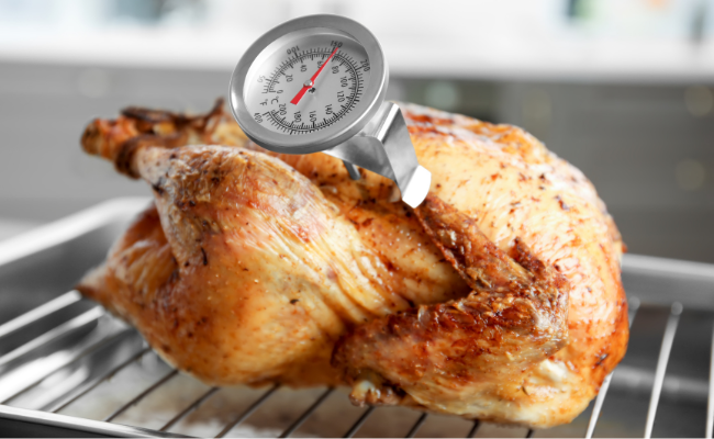 How to Tell if the Chicken Is Done with a Thermometer 