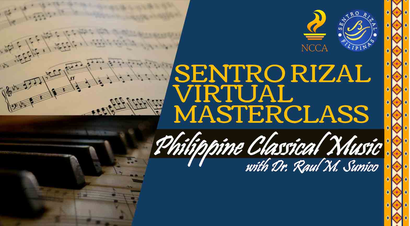Sentro Rizal offers free virtual master classes led by top PH artists