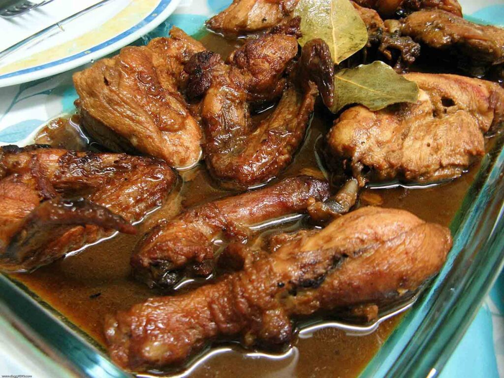 The annual San Antonio, Texas "Adobo Throwdown" gathering began last year with local chefs competing for the best rendition of the iconic Filipino dish. WIKIPEDIA