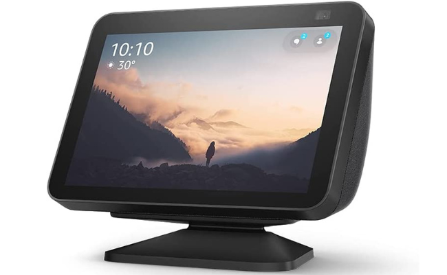 Amazon Echo Show 8 (2nd Gen) with Adjustable Stand
