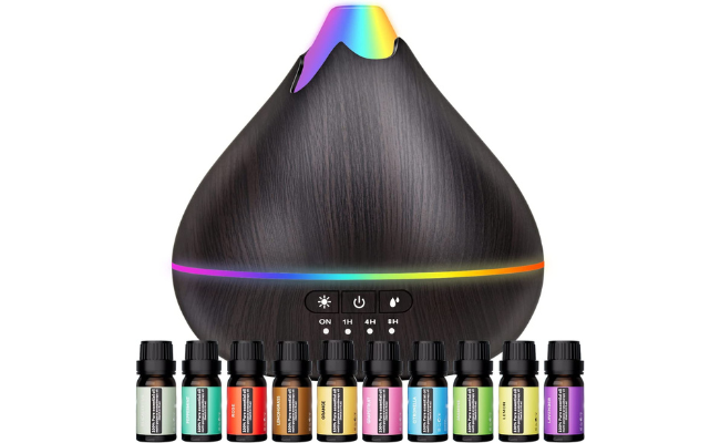 Aromatherapy Diffuser with Essential Oils Set