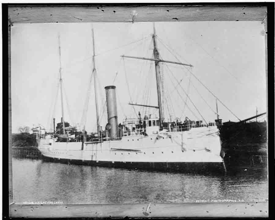 Gen. Emilio Aguinaldo was given transport on an American ship, the U.S.S. McCulloch, on May 16, 1898.