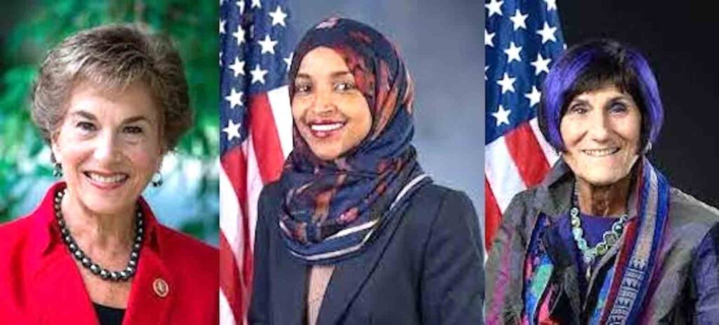 Reps. Jan Schakowsky (IL-09), Ilhan Omar (MN-5) and and Rosa DeLauro (CT-03) were among the 15 U.S. Congress members who sent a letter to Pres. Joe Biden urging him to press Marcos about human rights violations in the Philippines. WIKIPEDIA        