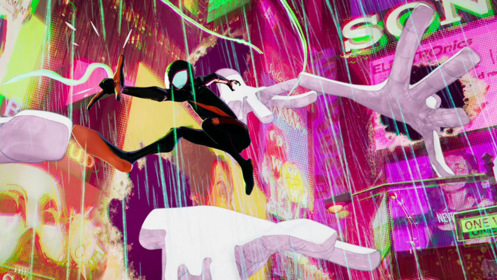 What is a 'canon event' TikTok trend from 'Spider-Man: Across The Spider-Verse'?