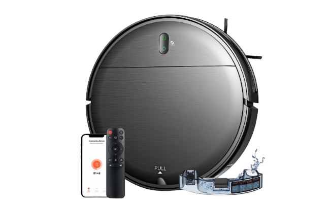 MAMNV 2-in-1 Mopping Robot Vacuum