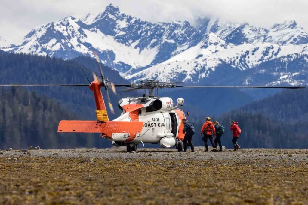 The US Coast Guard suspended rescue efforts after searching for survivors over 20 hours. US COAST GUARD