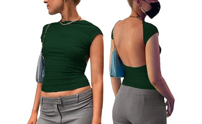 How to Style A Backless Top