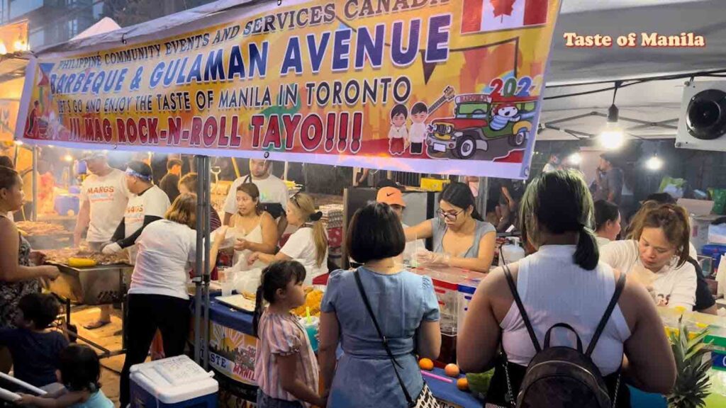 Thousands expected at Toronto’s Taste of Manila, Aug. 19-20. WEBSITE