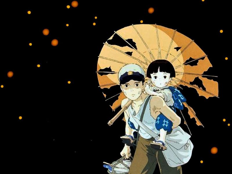  Grave of the Fireflies Official Poster