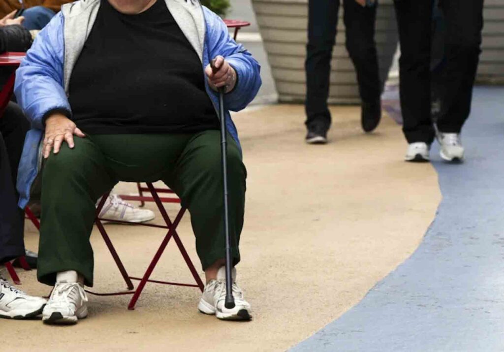 Compared to women of a healthy weight, overweight and obese women have greater mobility problems at age 85 and face a higher risk of dying or developing chronic diseases.LUCAS JACKSON / Reuters