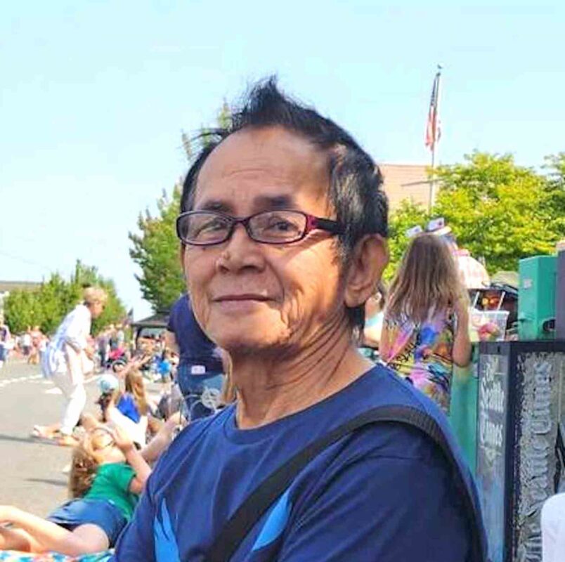 The missing Edgar Aberilla, 72, and his wife traveled from their home in the Philippines to visit their daughter, Abby Tullius, in Burlington, Washington