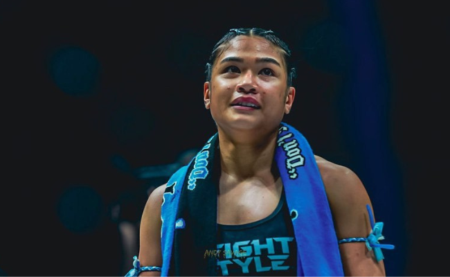 At the first all-women One Fight Night, Fil-Am Jackie Buntan is ready to strike for a world title