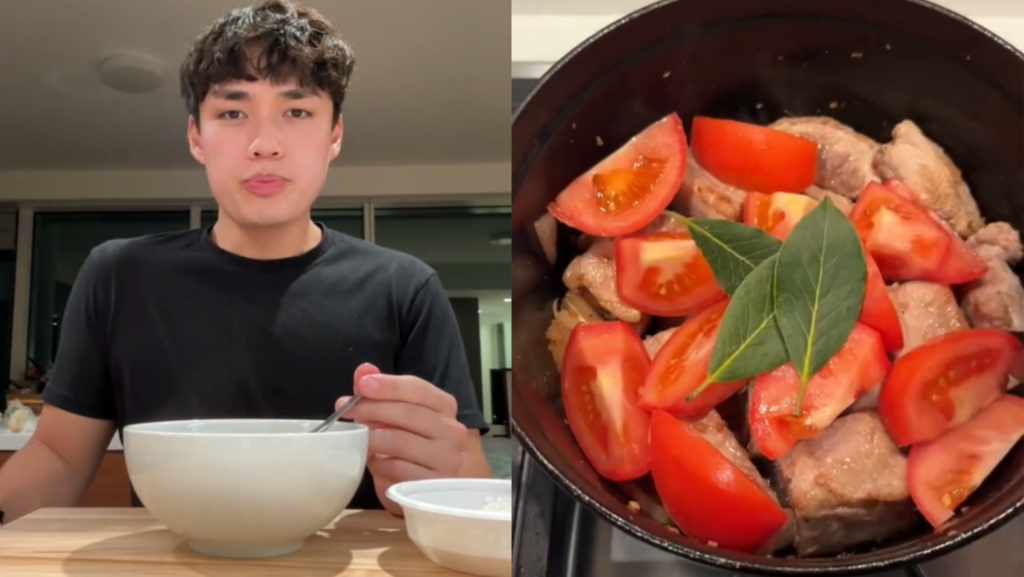 No bayleaf, garlic, and pepper? TikTok teaches Newt how to cook sinigang properly
