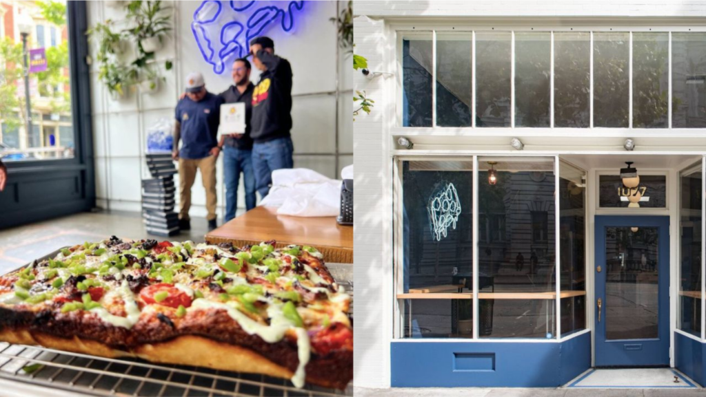 Square Pie Guys and Señor Sisig collaborate on Filipino-Mexican pizza