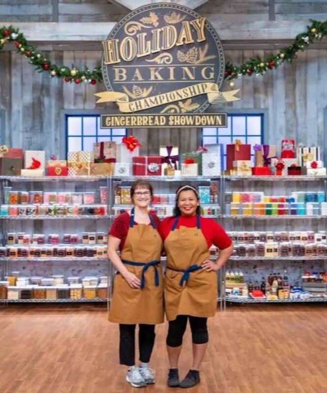 Nokee Bucayu declared champion  in the Food Network’s Holiday Baking Championship Gingerbread Showdown with her bourbon pecan pie.