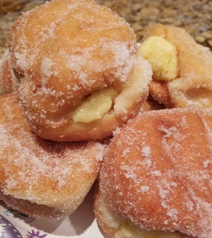 Aside from Filipino staples like pandesal and ensaymada, Four Sisters Bakery also makes local treats like malasadas (in photo). FACEBOOK