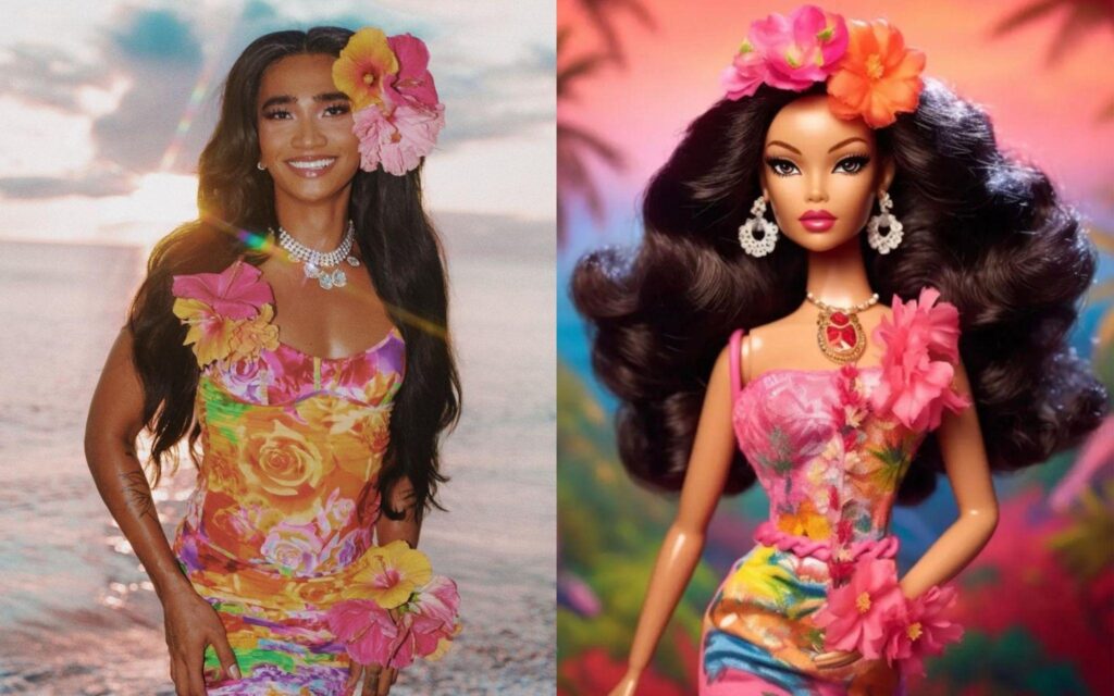 Bretman Rock celebrates 25th birthday as Hawaiian Barbie—and a party of 1,000 lookalikes