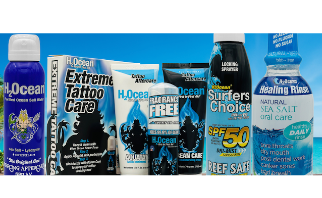 H2Ocean Natural Sea Salt Based Products