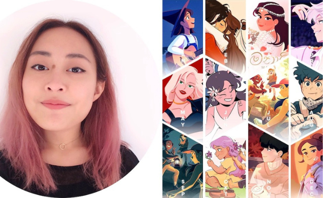 “The Demon Prince,” a fantasy YA graphic novel by Fil-Am illustrator Lauren Dimaya and Australian author-artist Remi Lai will come out in 2026 | Photos from Lauren Dimaya/Instagram
