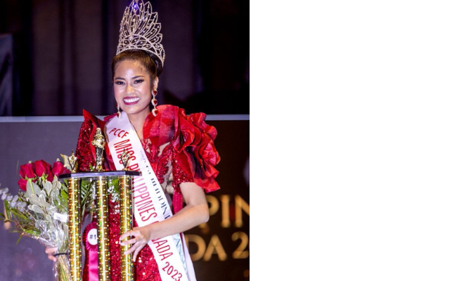 Meet the first-time pageant star who just won Miss Philippines Canada 2023