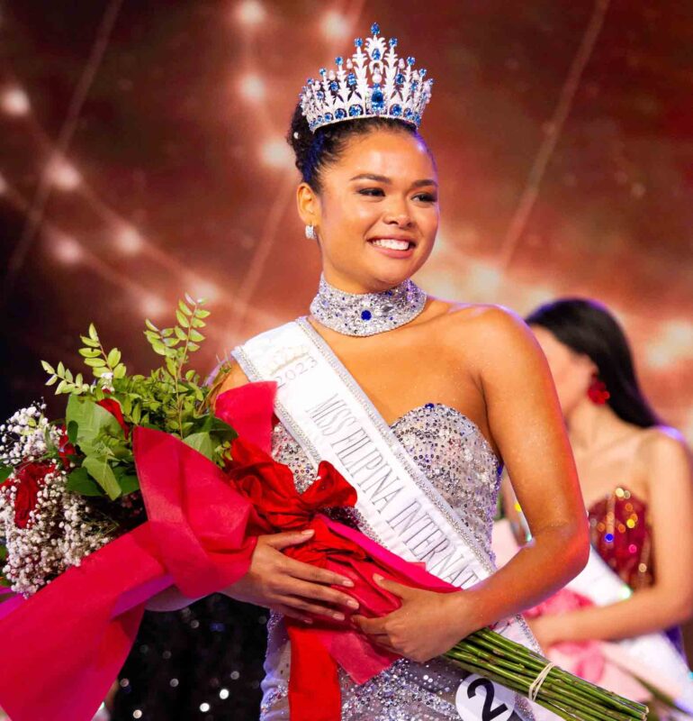 Matea Mahal Smith, 21, the first winner of Filipino and Black descent in the 10-year history of the pageant, is a student of behavioral and cognitive neuroscience at University of Florida. (Gian Barbarona)
