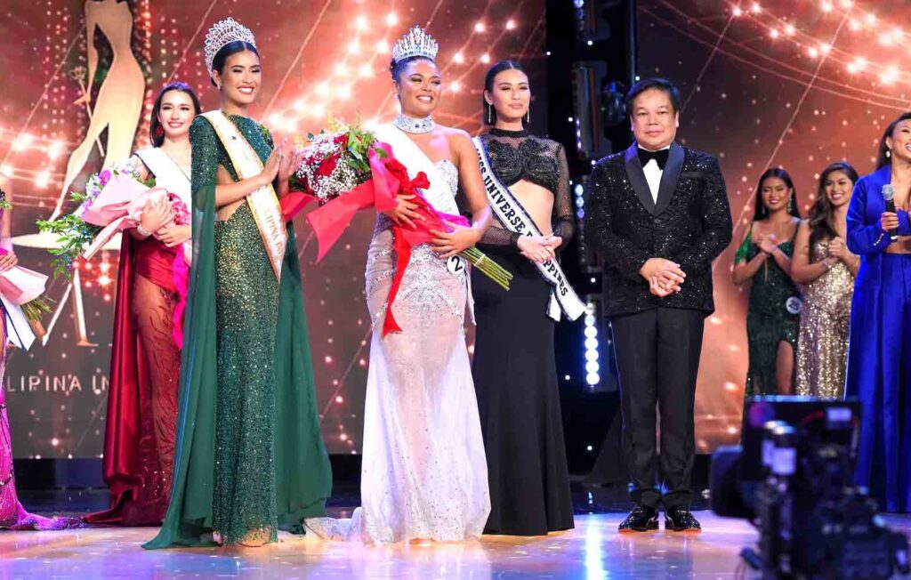 Miss Filipina International 2023 Winners Blessa Figueroa, Matea Mahal Smith, Michelle Dee, Geoffrey Jimenez (KatieOrtiz)
