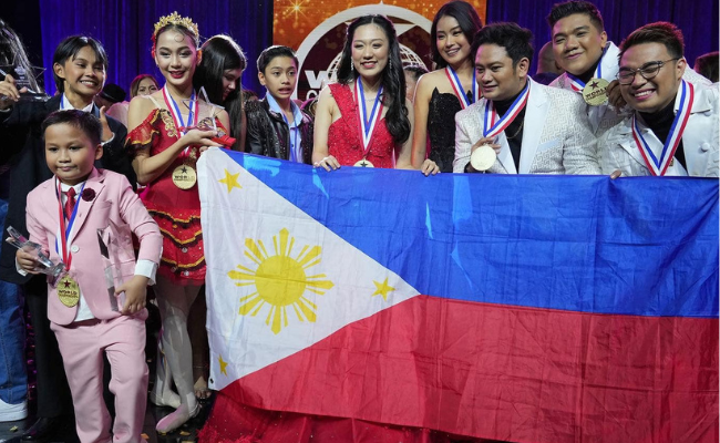Team Philippines shines with 300+ medals at the 26th Annual World Championships of Performing Arts