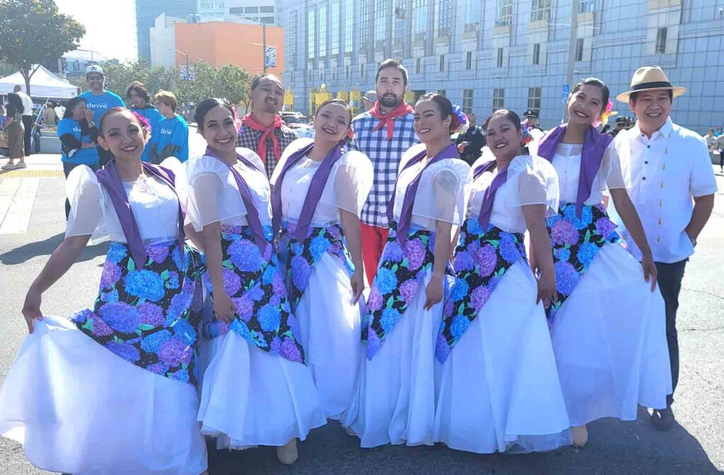 Cultural dancers never fail to attract the crowd with their colorful and elegant attire. INQUIRER/Jun Nucum.