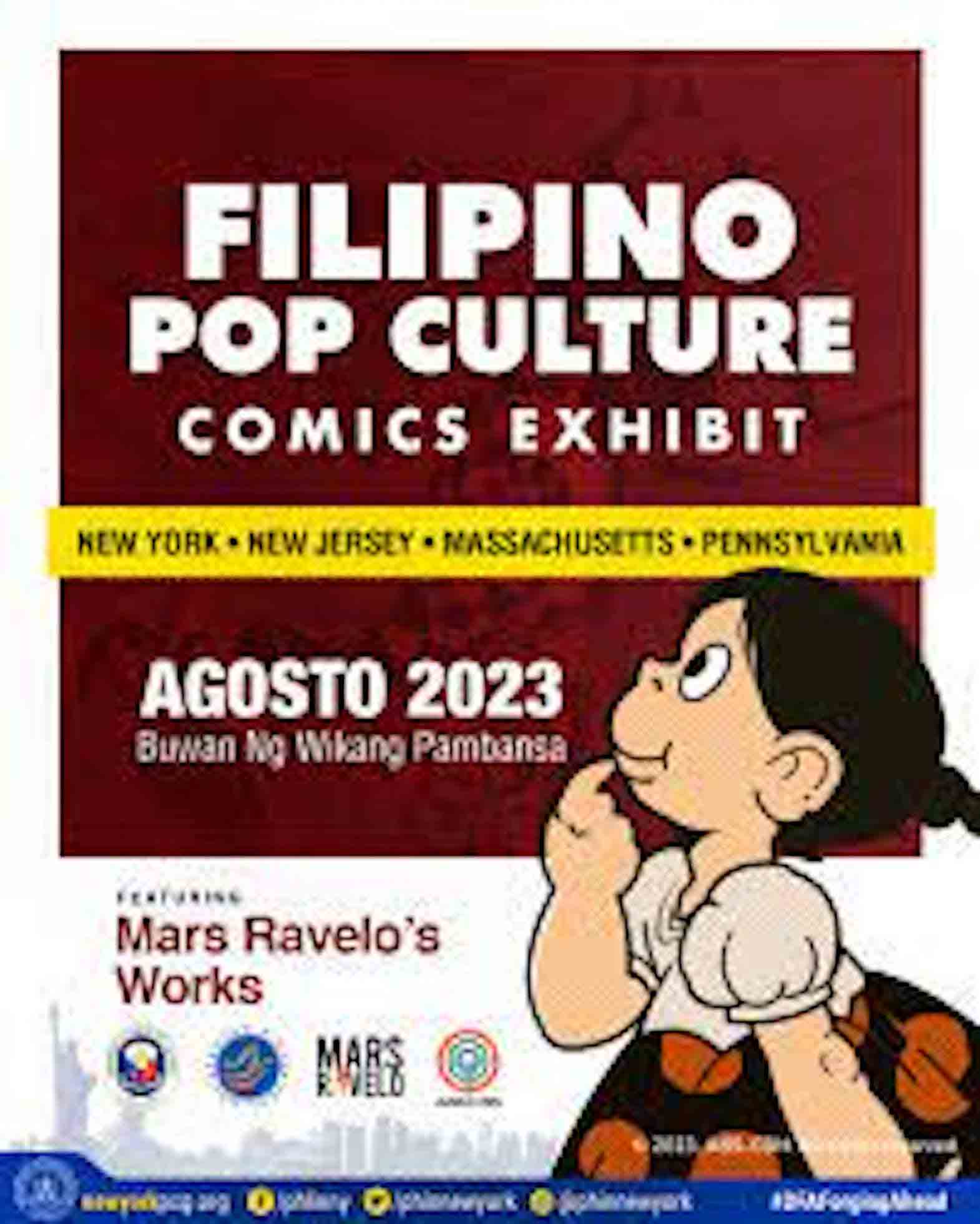 Mars Ravelo’s comics art showing until Aug. 27 at PH Center in NY