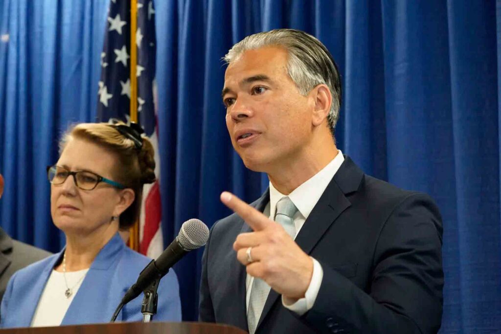 California's Attorney General Rob Bonta secured the convictions of felony elder abuse in California | AP File Photo
