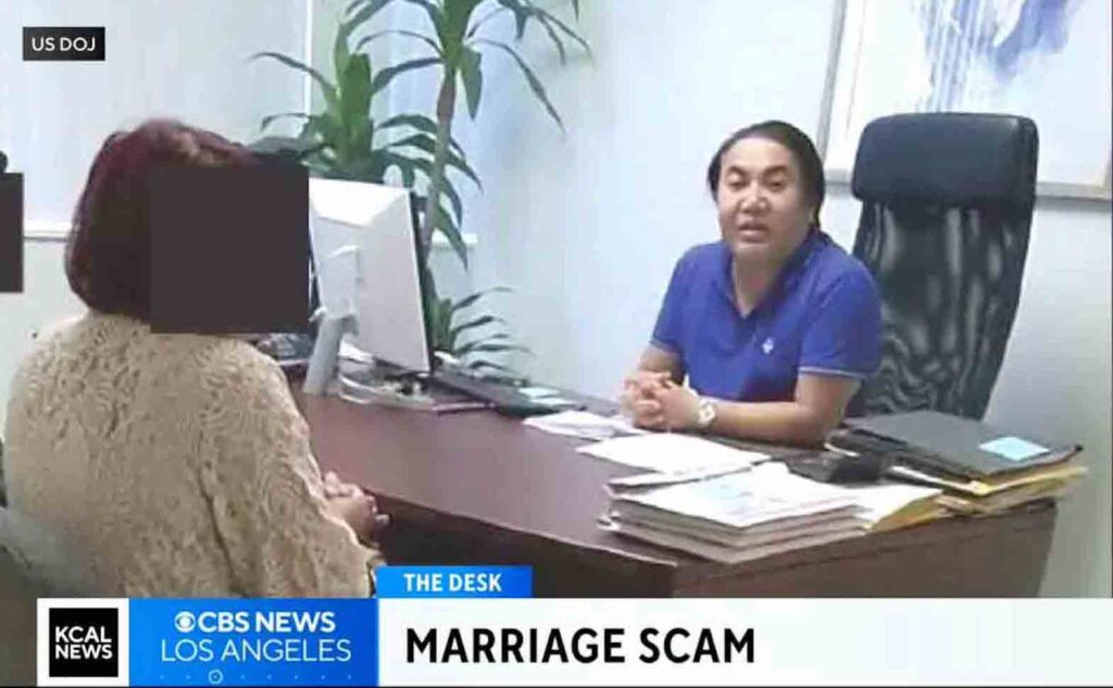 Marcialito Benitez, a.k.a “Mars,” 49, a Philippine national residing in Los Angeles, pleaded guilty to conspiracy to commit marriage fraud and immigration document fraud