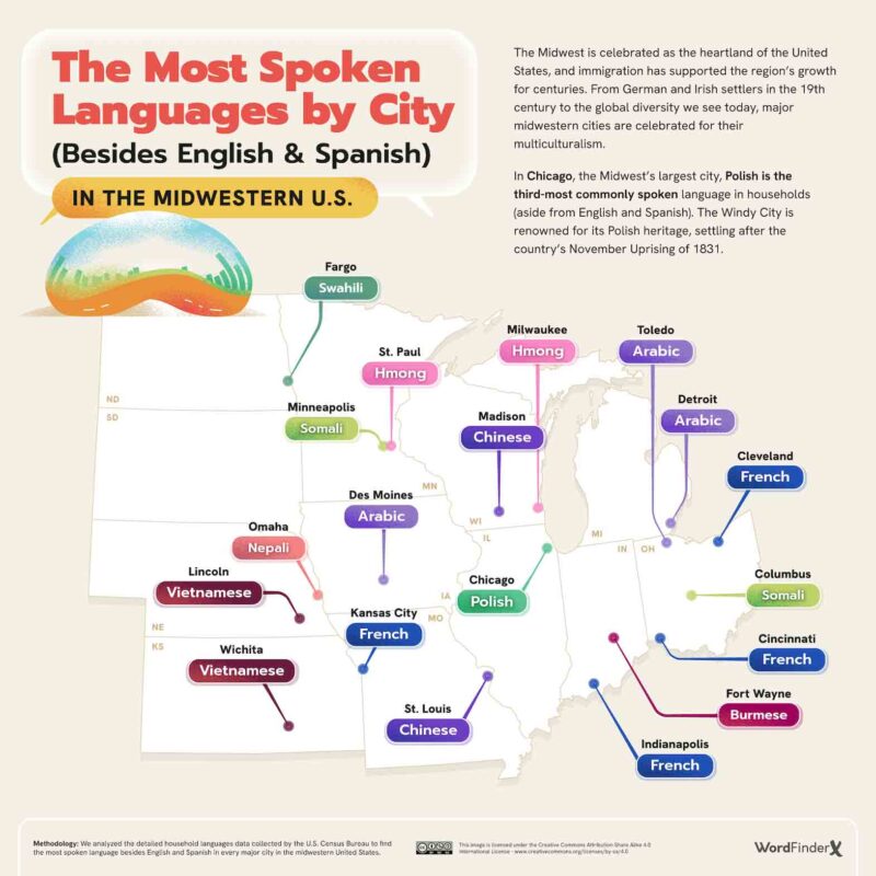 The wider study found what languages are most popular in each U.S. state and revealed Tagalog to be the most used language in Nevada (besides English and Spanish).
