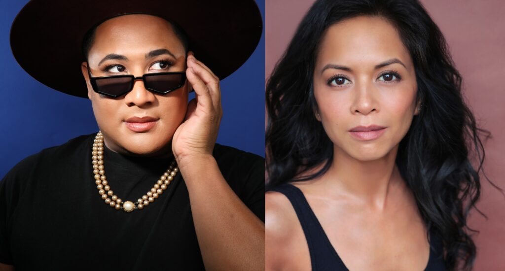 Filipino-American playwright Roger Mason’s (left) play “Hide and Hide” will have a staged reading with Amielynn Abellera playing the lead | Bronwen Sharp/Contributed