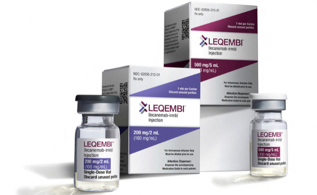 The Alzheimer's drug LEQEMBI is seen in this undated handout image obtained by Reuters on January 20, 2023. Eisai/Handout via Reuters/File Photo