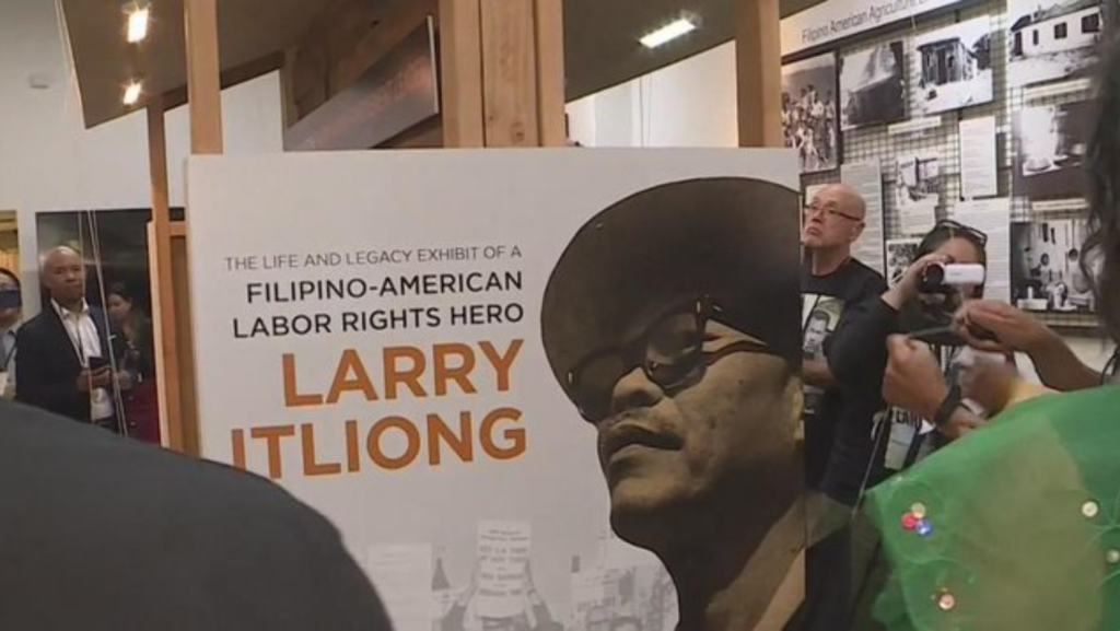 Labor leader Larry Itliong honored at exhibit by the Filipino American National Historical Society Museum