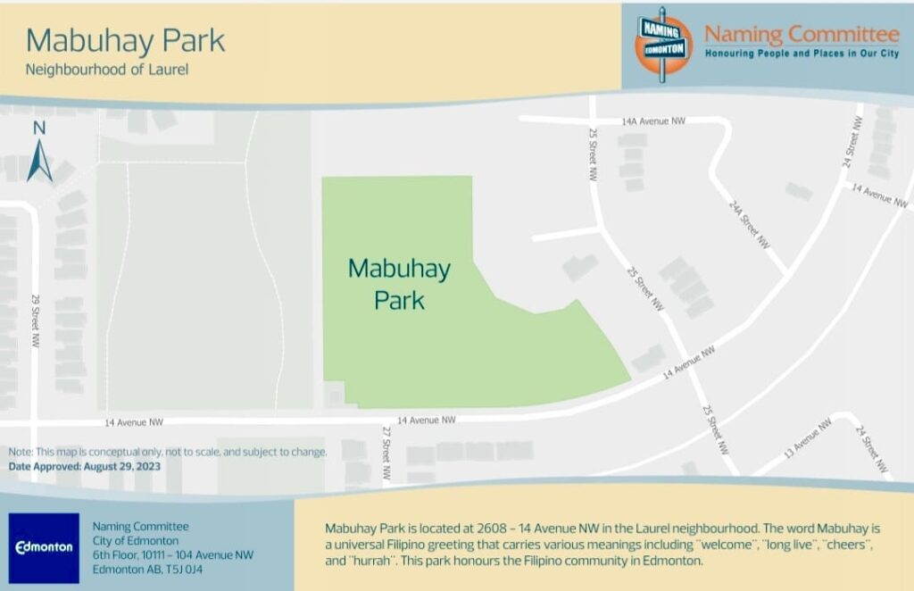 Map of Mabuhay Park