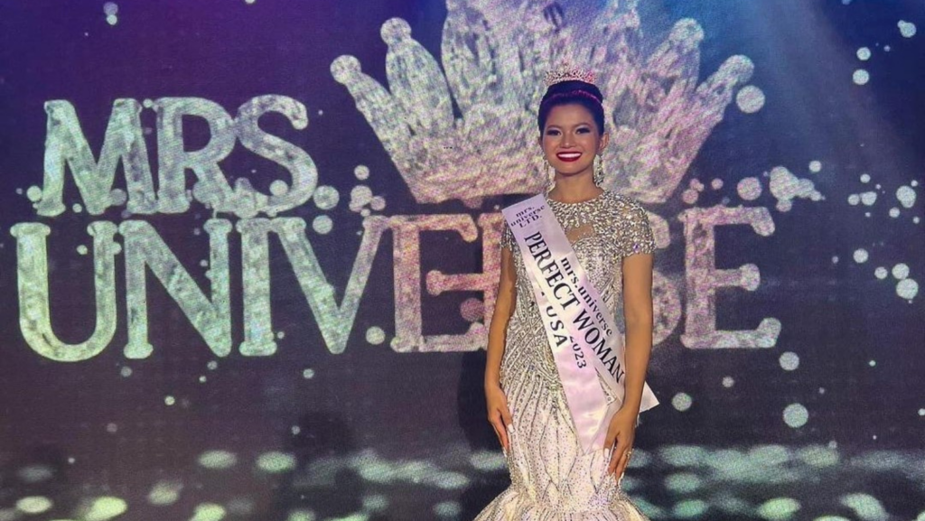 Hawaii-based Pinay beauty queen crowned Mrs. Universe 2023
